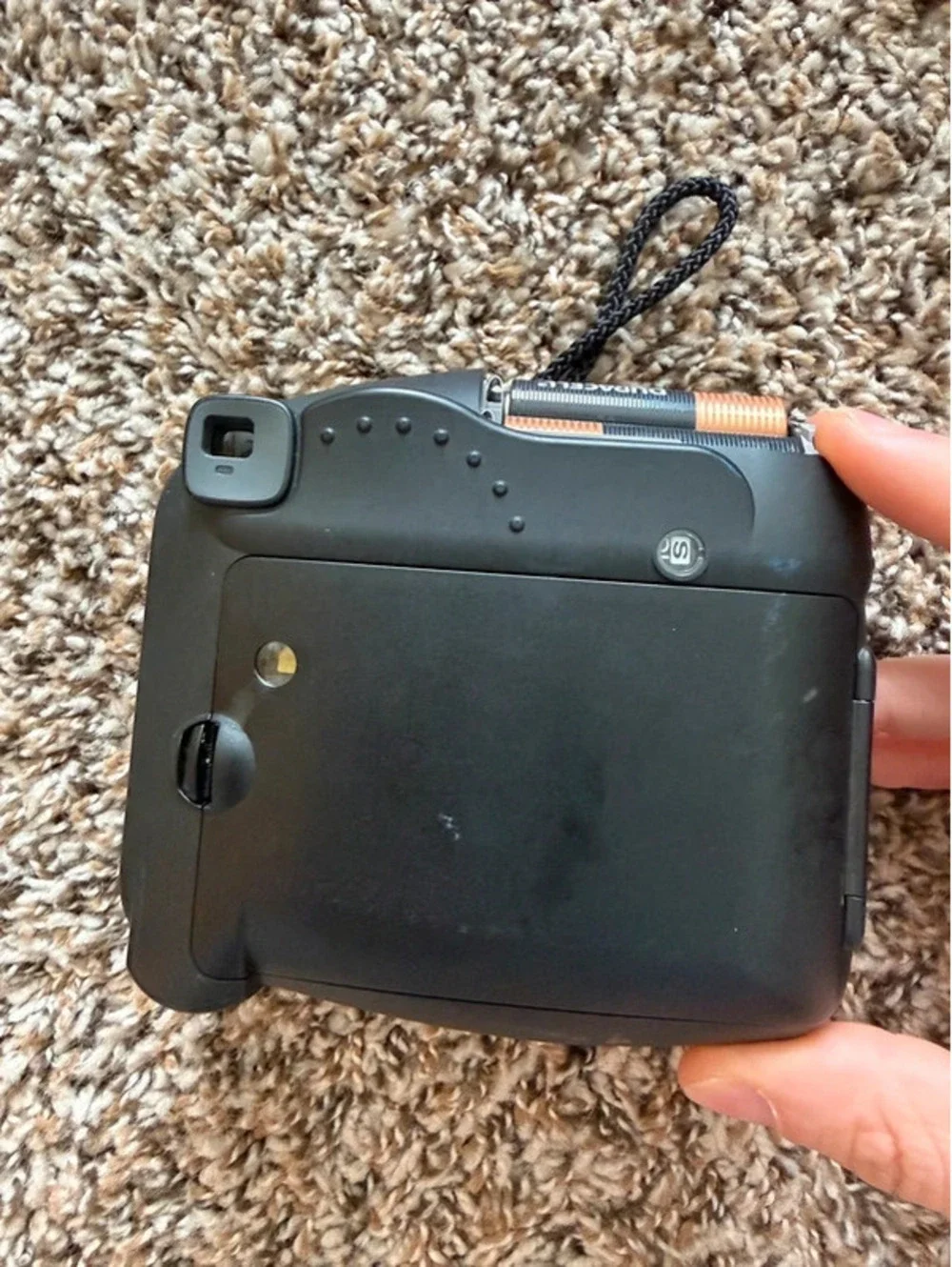 Fujifilm Instax Mini 8 Instant Film Camera Black Used & Untested